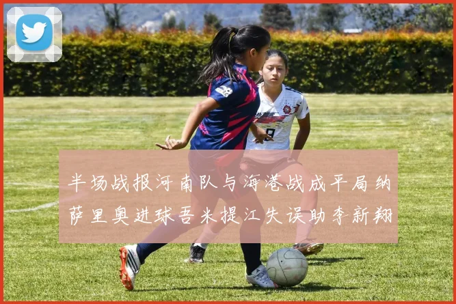 半场战报河南队与海港战成平局纳萨里奥进球吾米提江失误助李新翔扳平